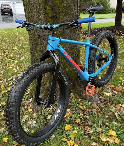 Customer photo review of Alaskan Carbon Frame Kit w/ Carbon Fork