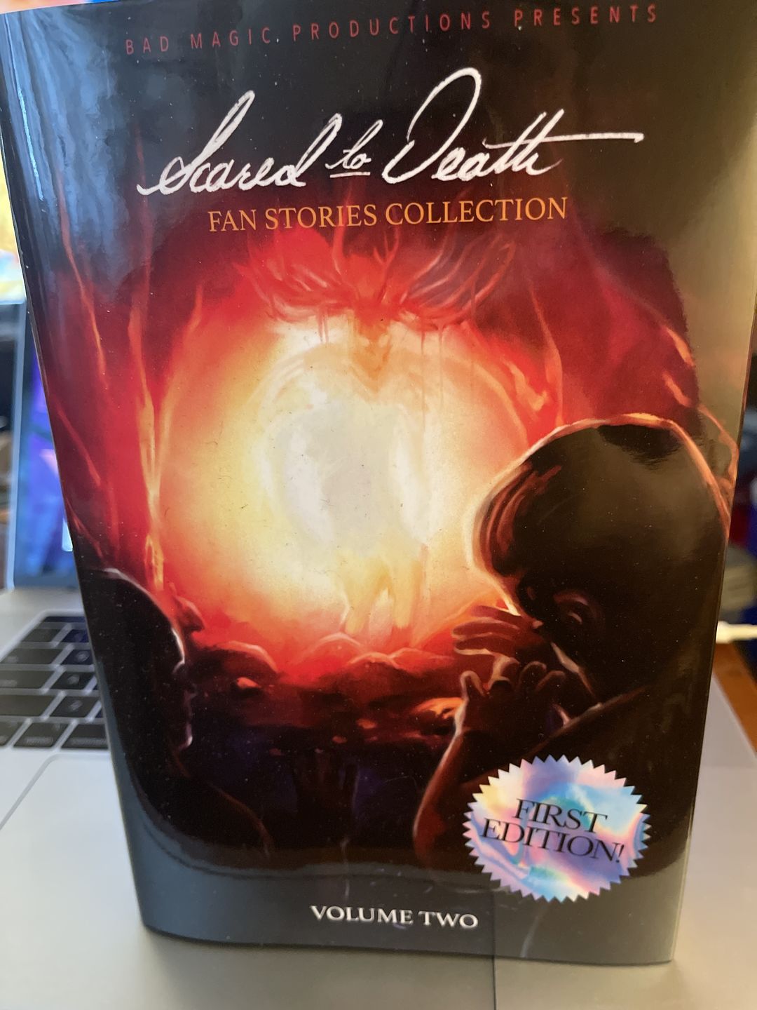 Customer photo review of Scared To Death Book Vol Two UNSIGNED