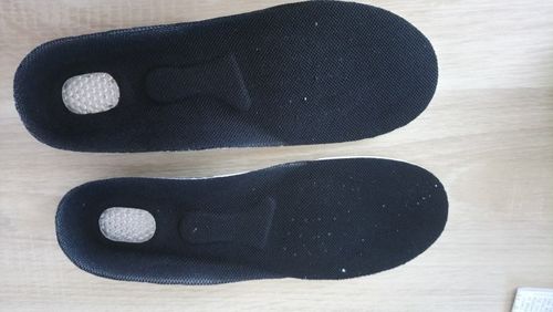 Customer photo review of Semelles Orthopédiques En Silicone