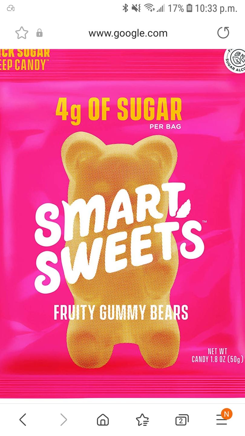 Customer photo review of Smart Sweets - Gummies Sugar Free