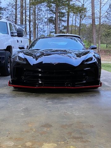 Customer photo review of Corvette C7 Stage 2.5 ZR1 Conversion Extended Front Splitter Air Dam