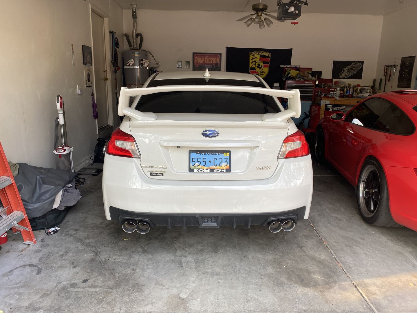 Customer photo review of 2015-Up Subaru WRX / STi Muffler Delete Axle Back 4 Inch Quad Tips Exhaust