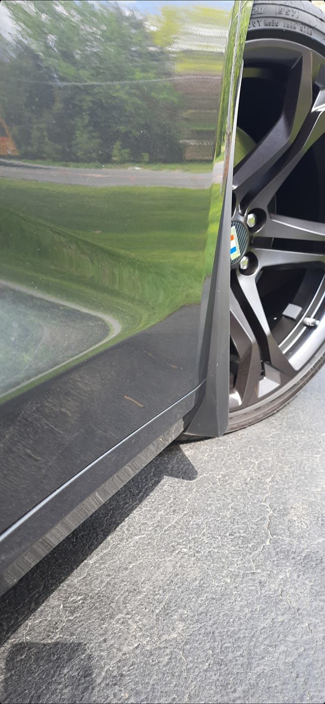 Customer photo review of Camaro Extended Front & Rear Splash Guards
