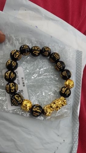 Customer photo review of Pixiu and the Six Realms of Existence Bracelet