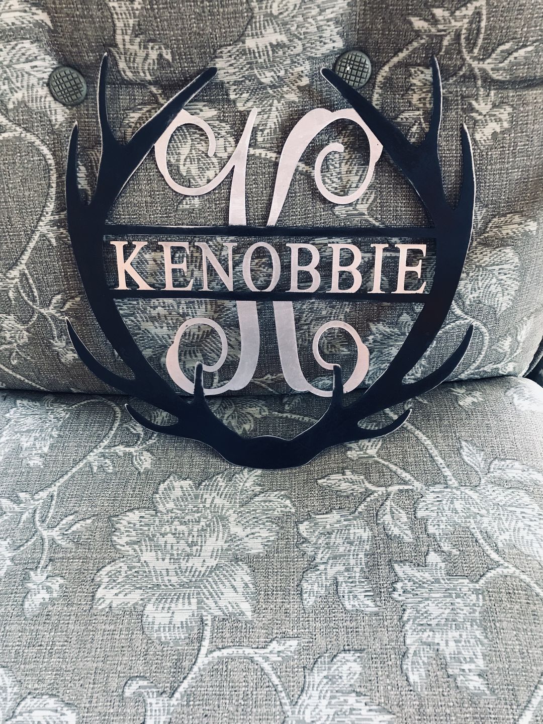 Customer photo review of Antler Monogram with Name - 2 sizes
