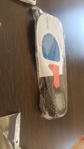 Customer photo review of Semelles Orthopédiques En Silicone