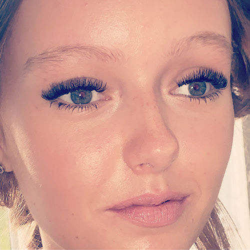 Customer photo review of Lash Extensions Sealant