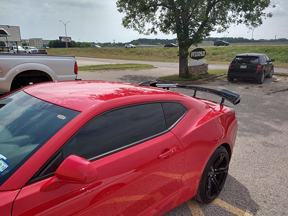 Customer photo review of Camaro Rear Trunk Spoiler | ZL1 1LE Performance Package