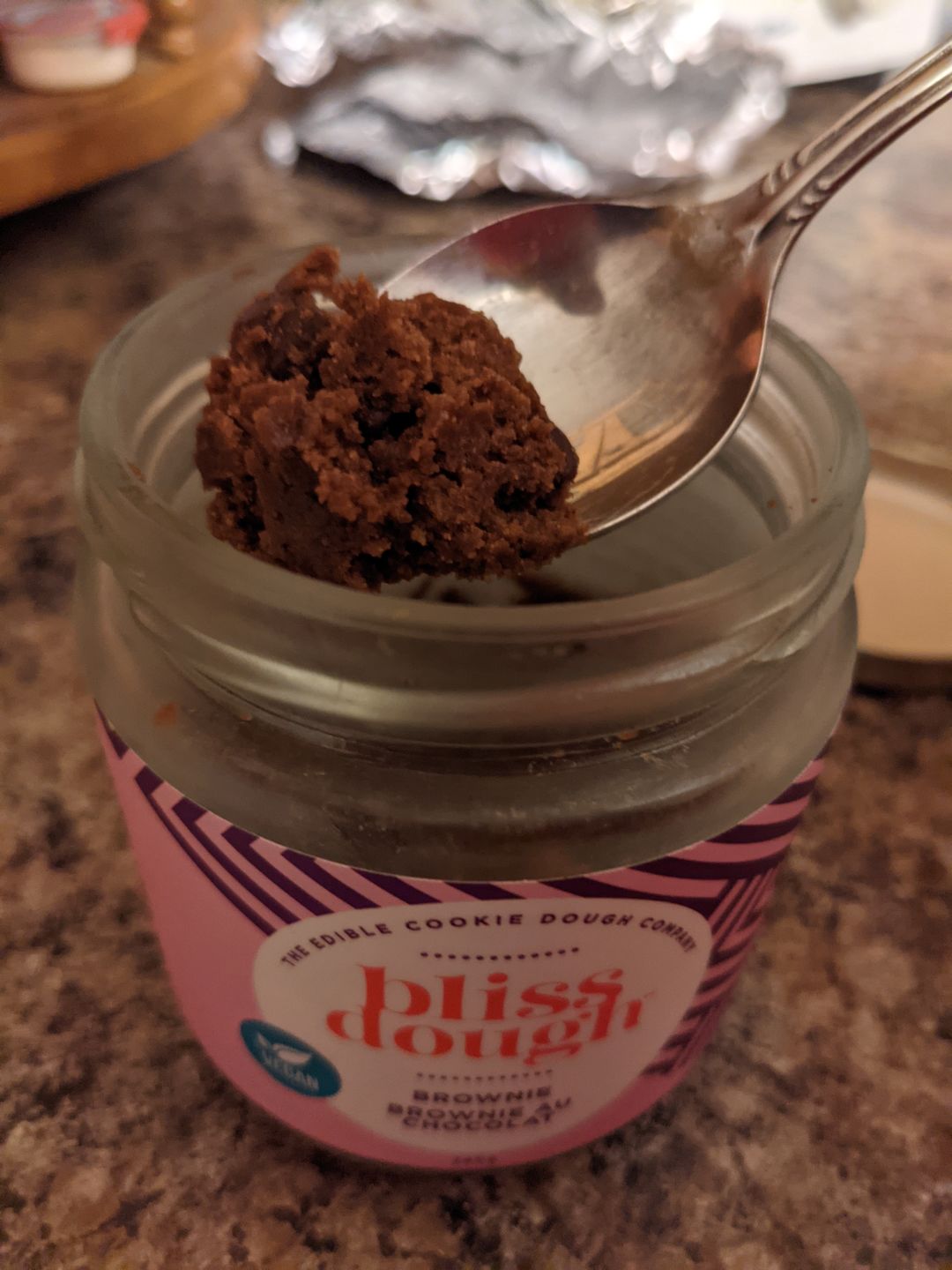 Customer photo review of Brownie Cookie Dough