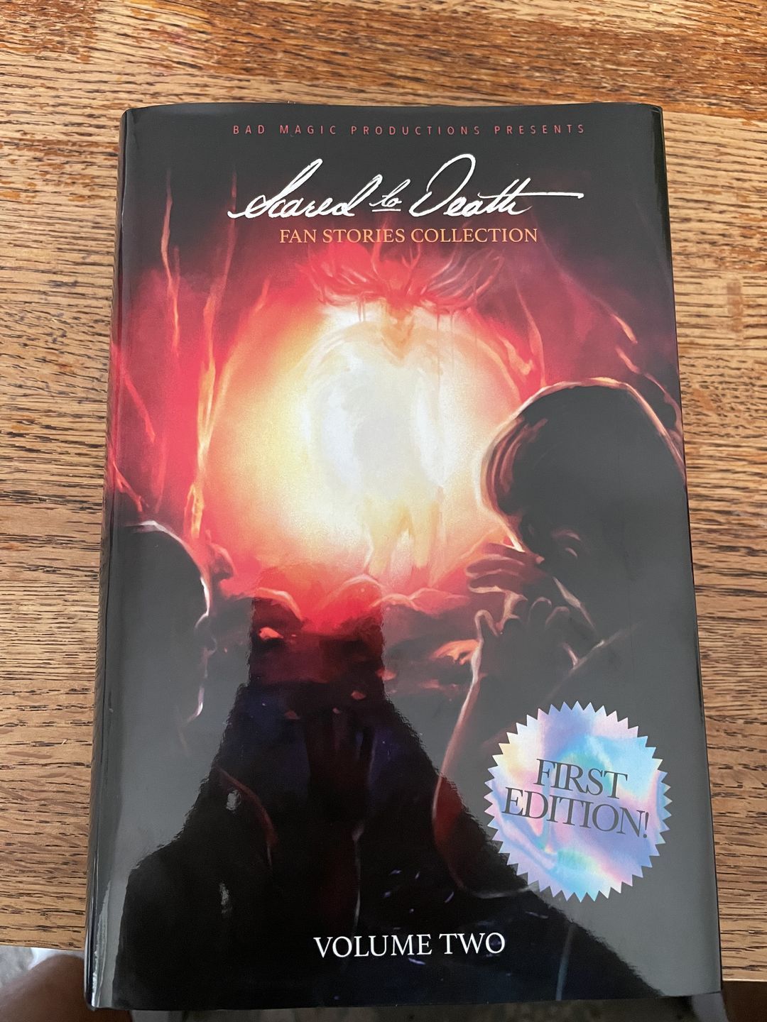 Customer photo review of Scared To Death Book Vol Two UNSIGNED