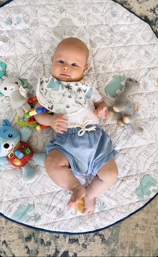 Customer photo review of Summer Love Australia - Chambray Denim Shorties