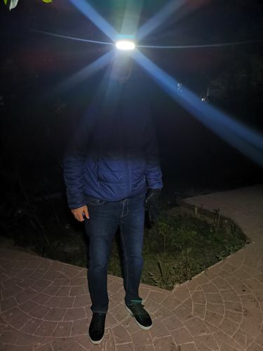 Customer photo review of NaturVibes™ Outdoor-Stirnlampe - Das Original