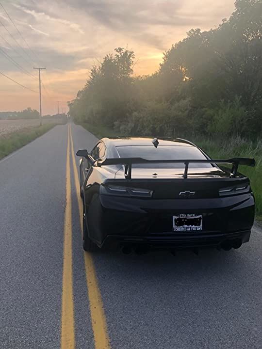 Customer photo review of Camaro Rear Trunk Spoiler | ZL1 1LE Performance Package