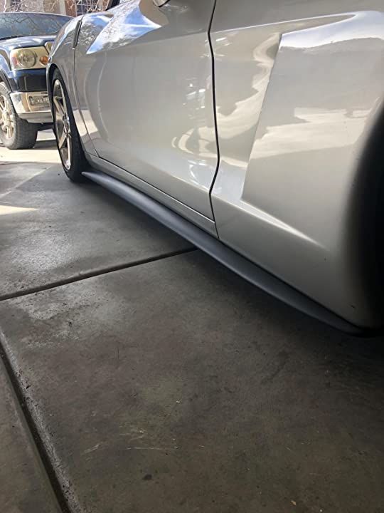 Customer photo review of Corvette C6 Base Side Skirts Rocker Panels | ZR1 Conversion Package