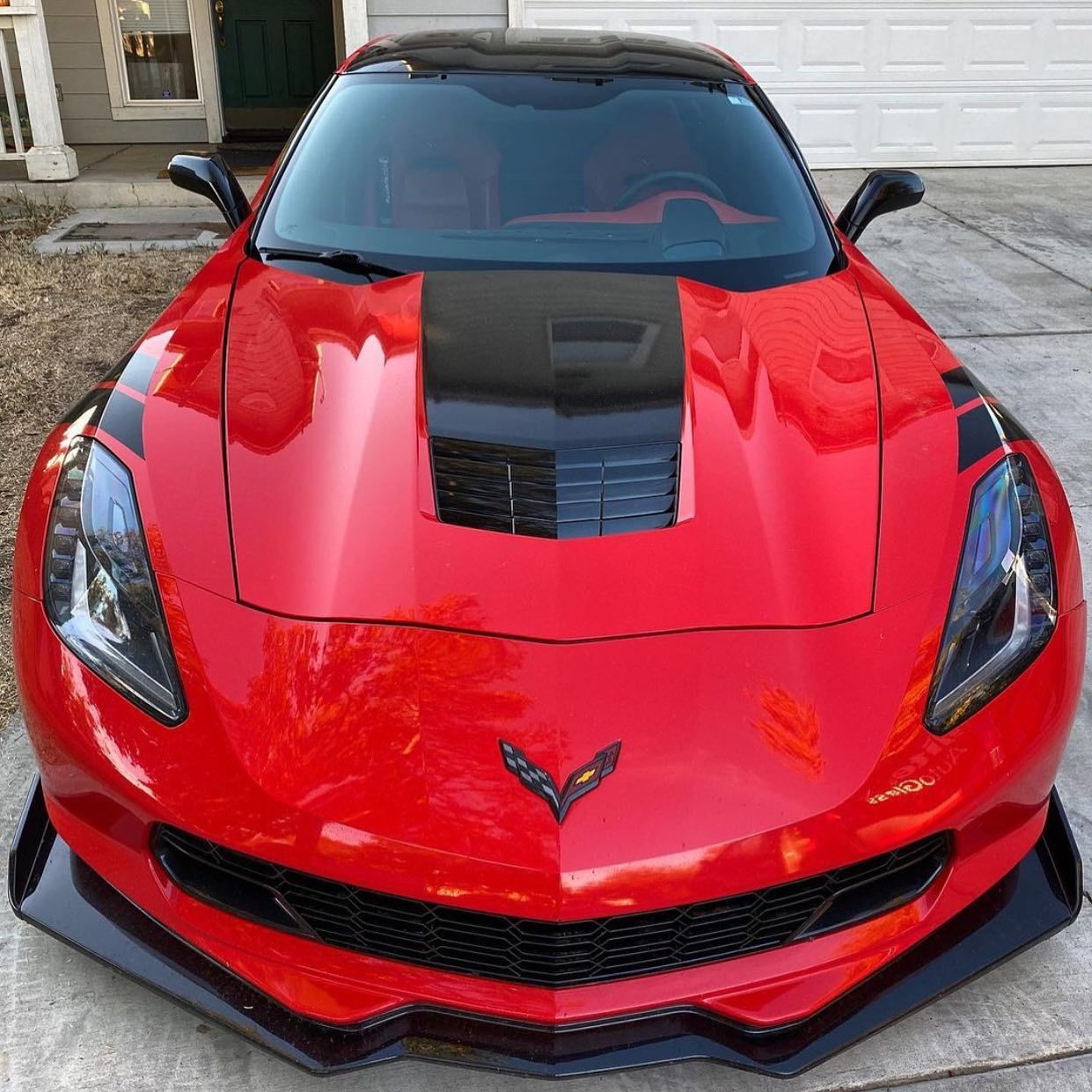 Customer photo review of Corvette C7 Stage 2.5 ZR1 Conversion Extended Front Splitter Air Dam