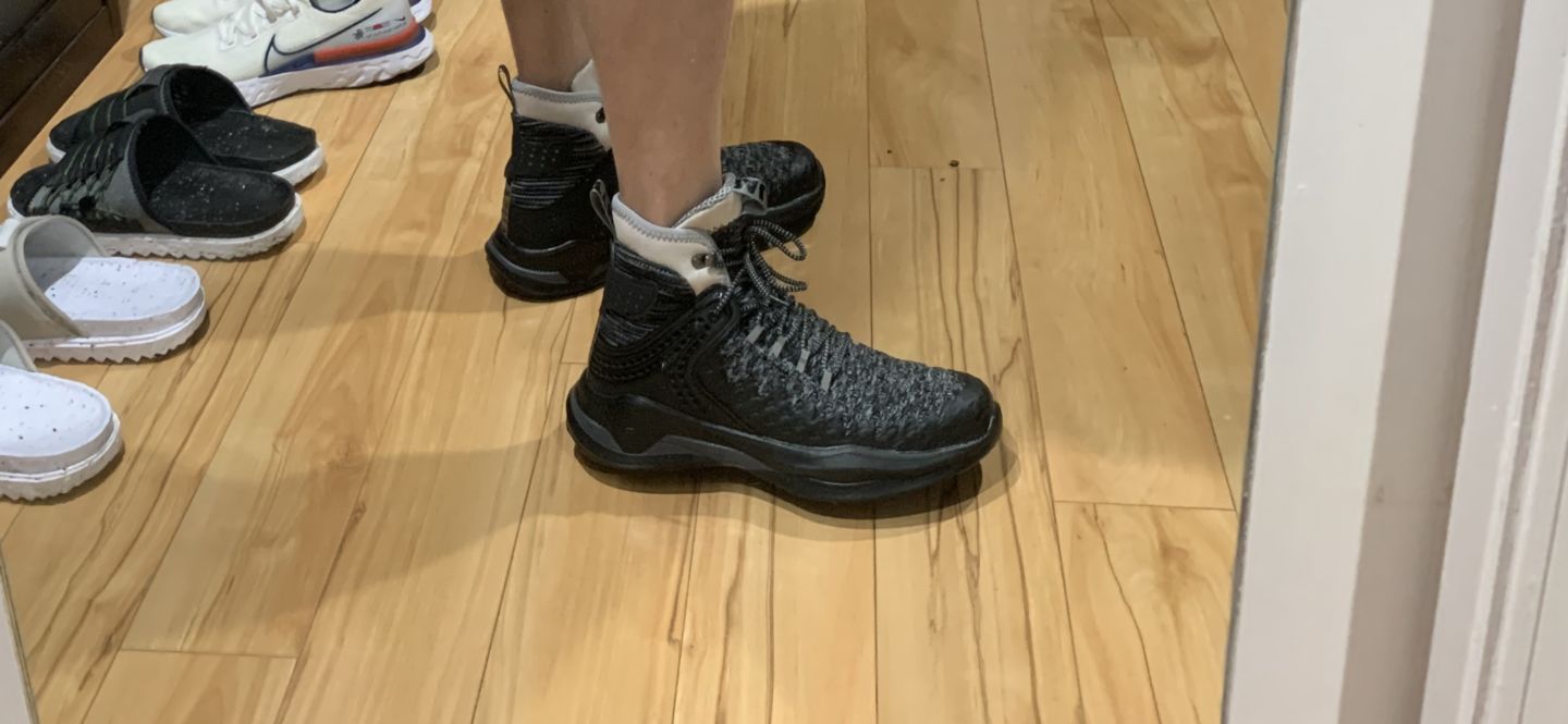 Customer photo review of Maven Puncture Resistant Comfortable Steel Toe Work Boots
