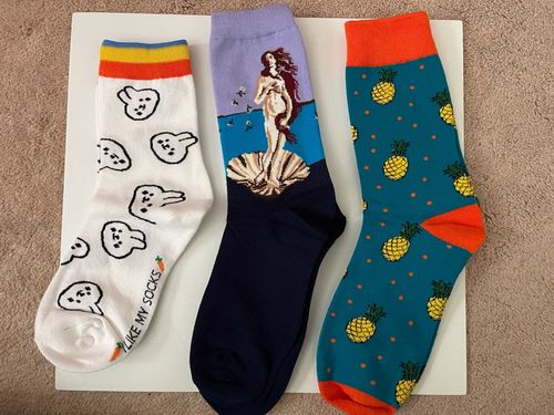 Customer photo review of The 🍍 Sock