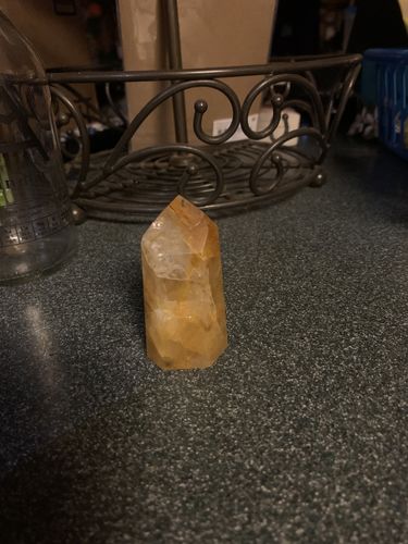 Customer photo review of Golden Healer Quartz Tower- D|E|F|G