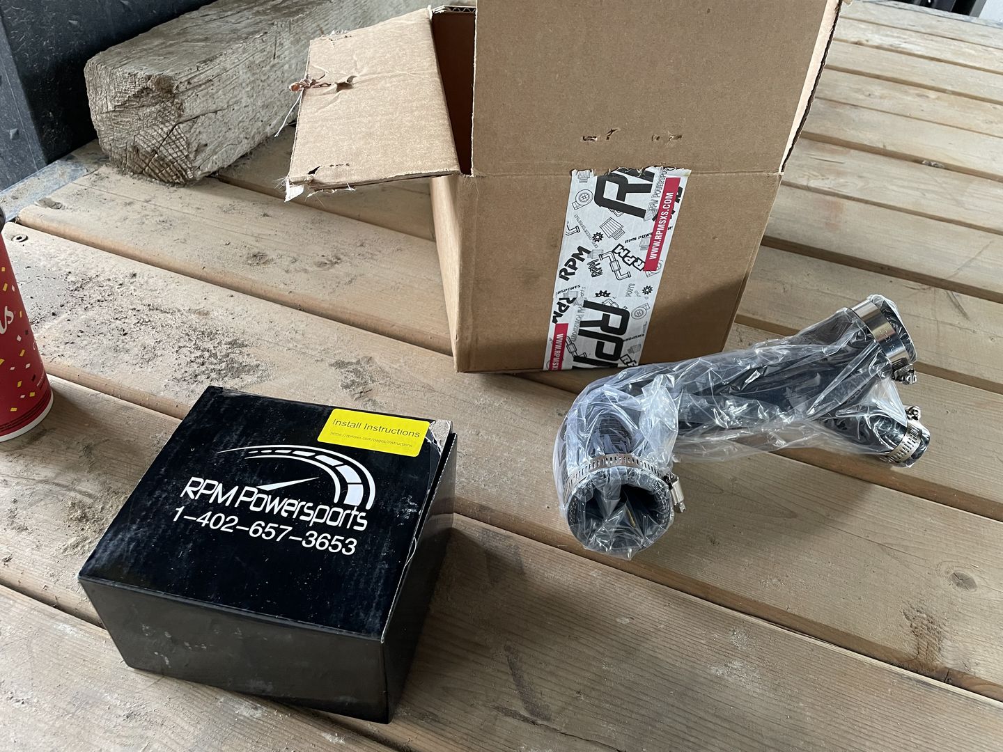 Customer photo review of RPM-SxS Can Am X3 Turbo Blow Off Valve ( BOV ) Kit 2017-2019