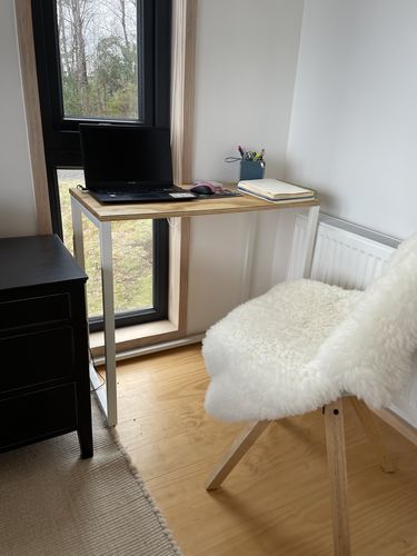 Customer photo review of Escritorio MIMA 80 x 40 Blanco