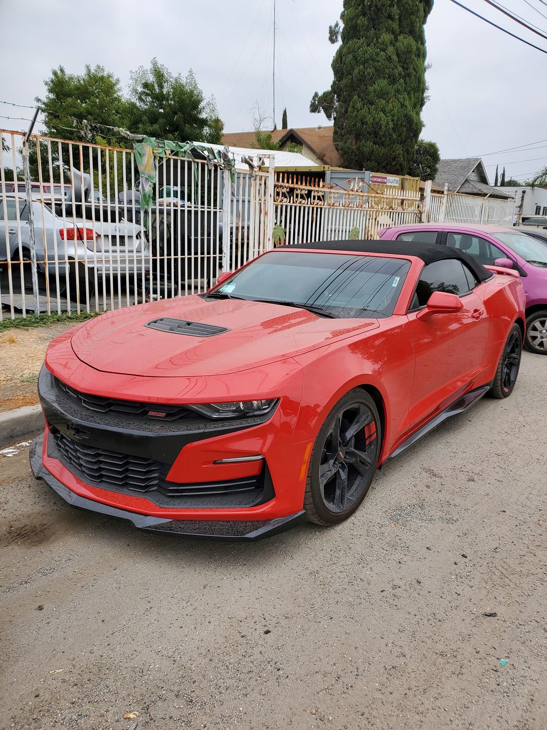 Customer photo review of Camaro ZL1 Conversion Front Splitter & Side Skirts Package
