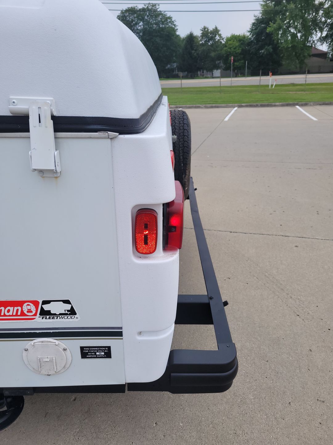 Customer photo review of Power Cord Hatch