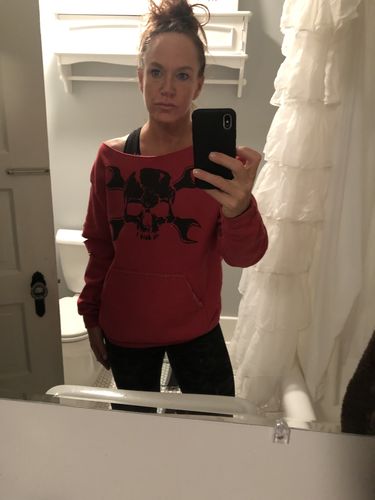 Customer photo review of 174 - Nobody Wide Neck Hoodie