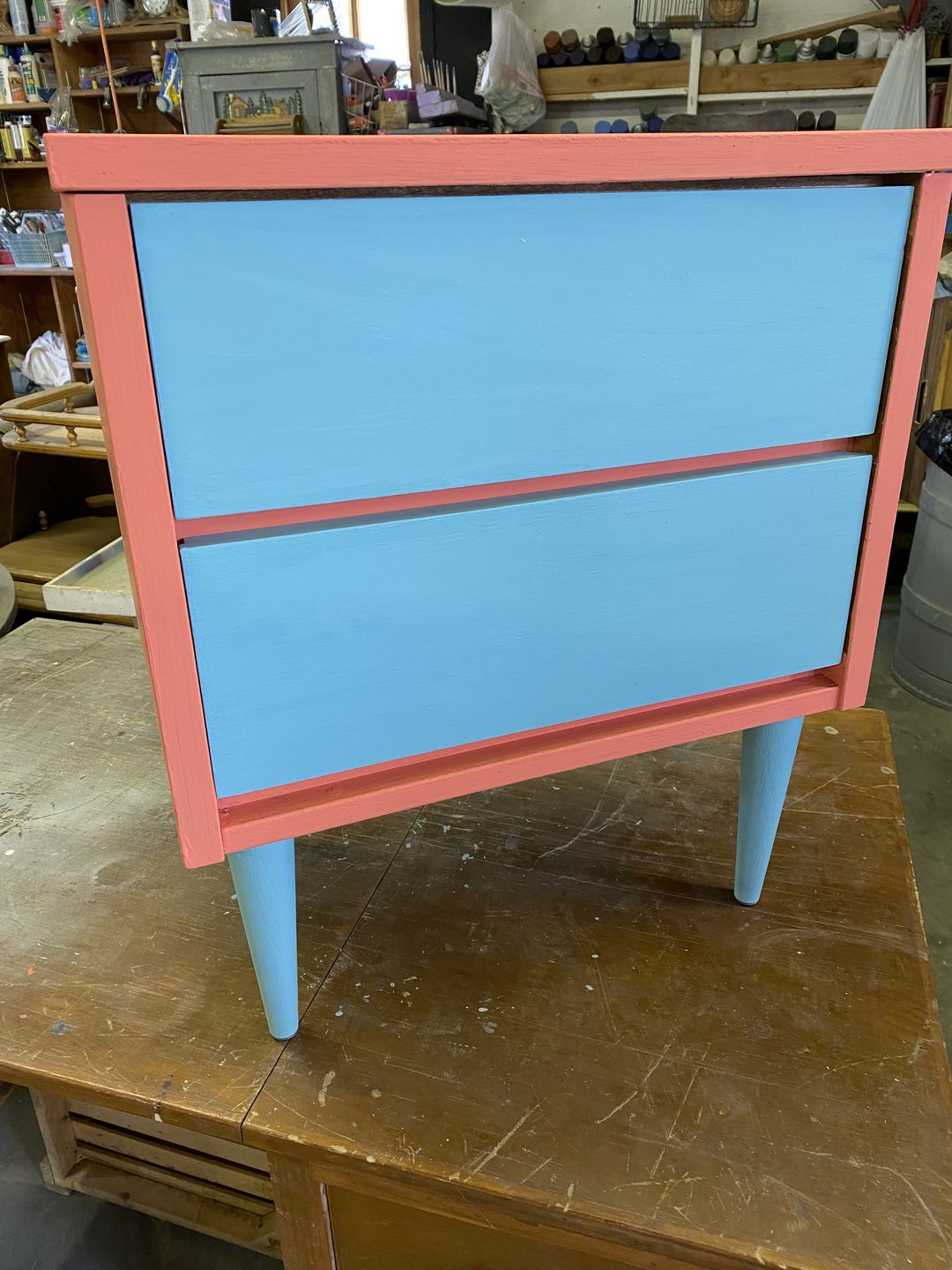 Customer photo review of Coral Sea - One Step Paint
