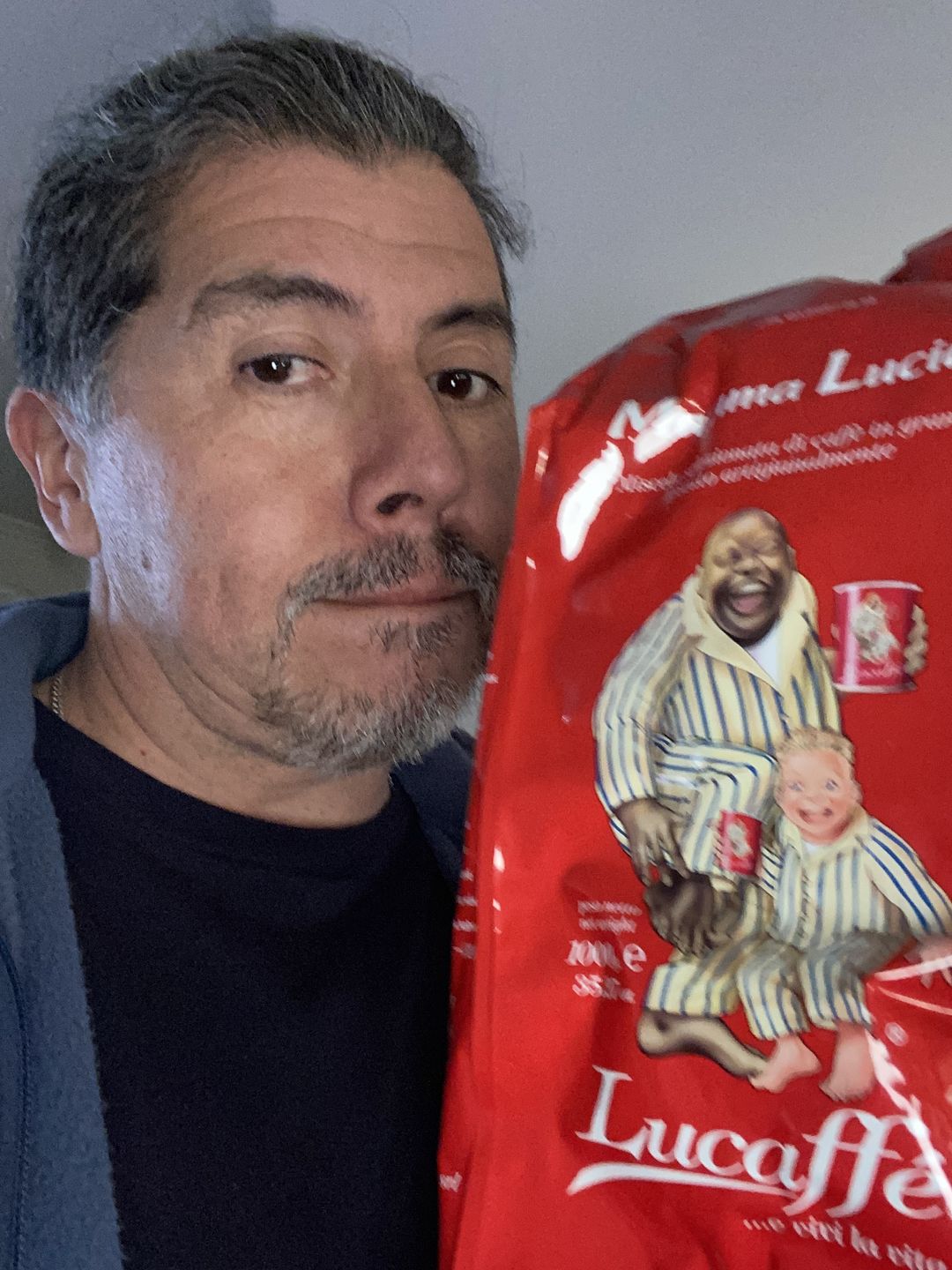 Customer photo review of Kimbo Espresso Extra Cream 1kg Grano Entero