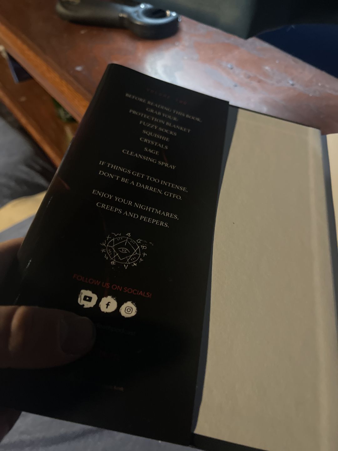 Customer photo review of Scared To Death Book Vol Two UNSIGNED