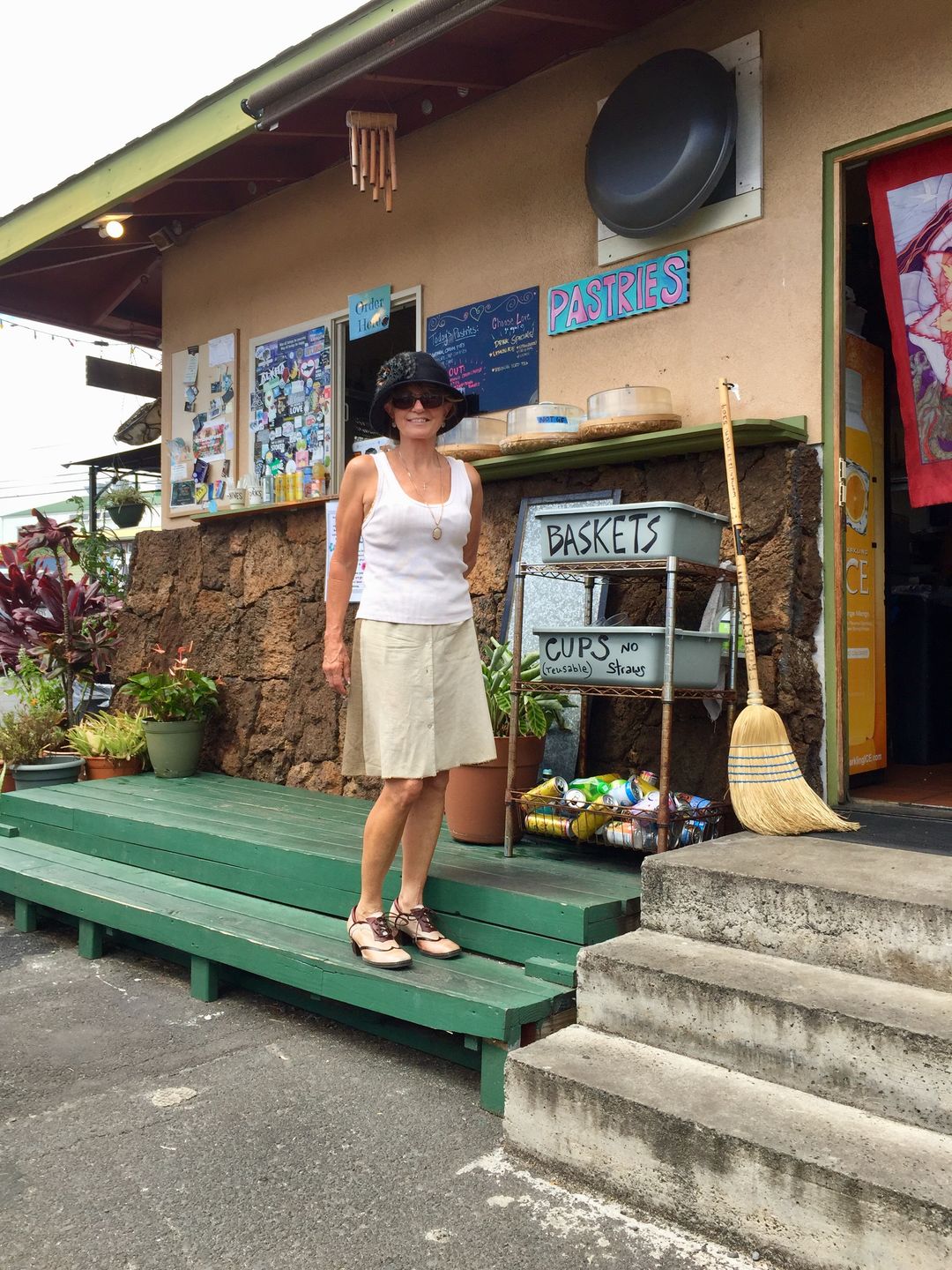Customer photo review of Bohemian Hand-printed Leather Pumps