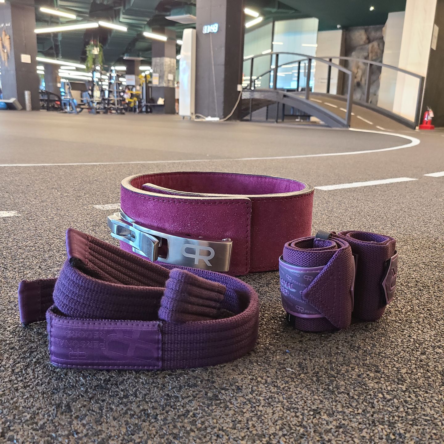 Customer photo review of Personal Record Heavy Duty Premium Straps-PR902- Purple