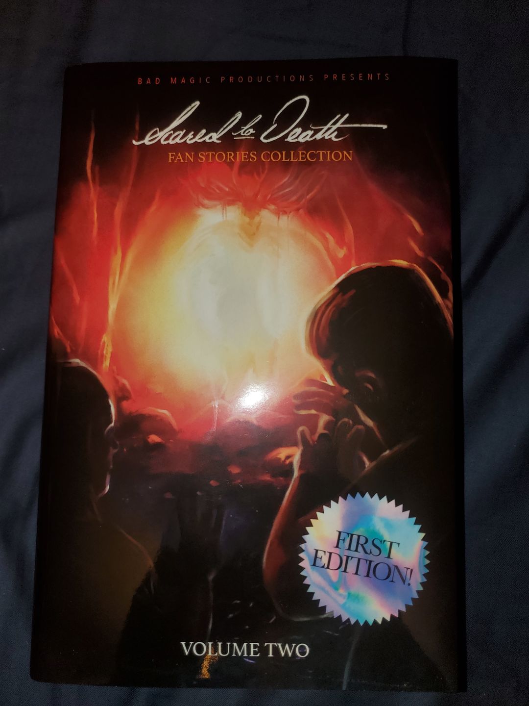 Customer photo review of Scared To Death Book Vol Two UNSIGNED