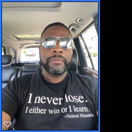 Customer photo review of I Never Lose -Nelson Mandela