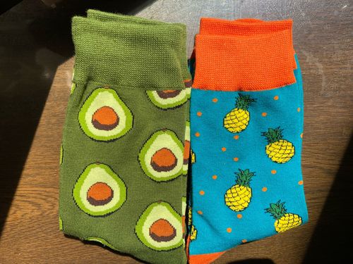 Customer photo review of The 🥑 Sock