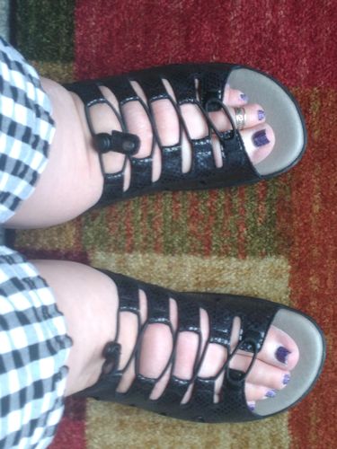 Customer photo review of Tango Sandal