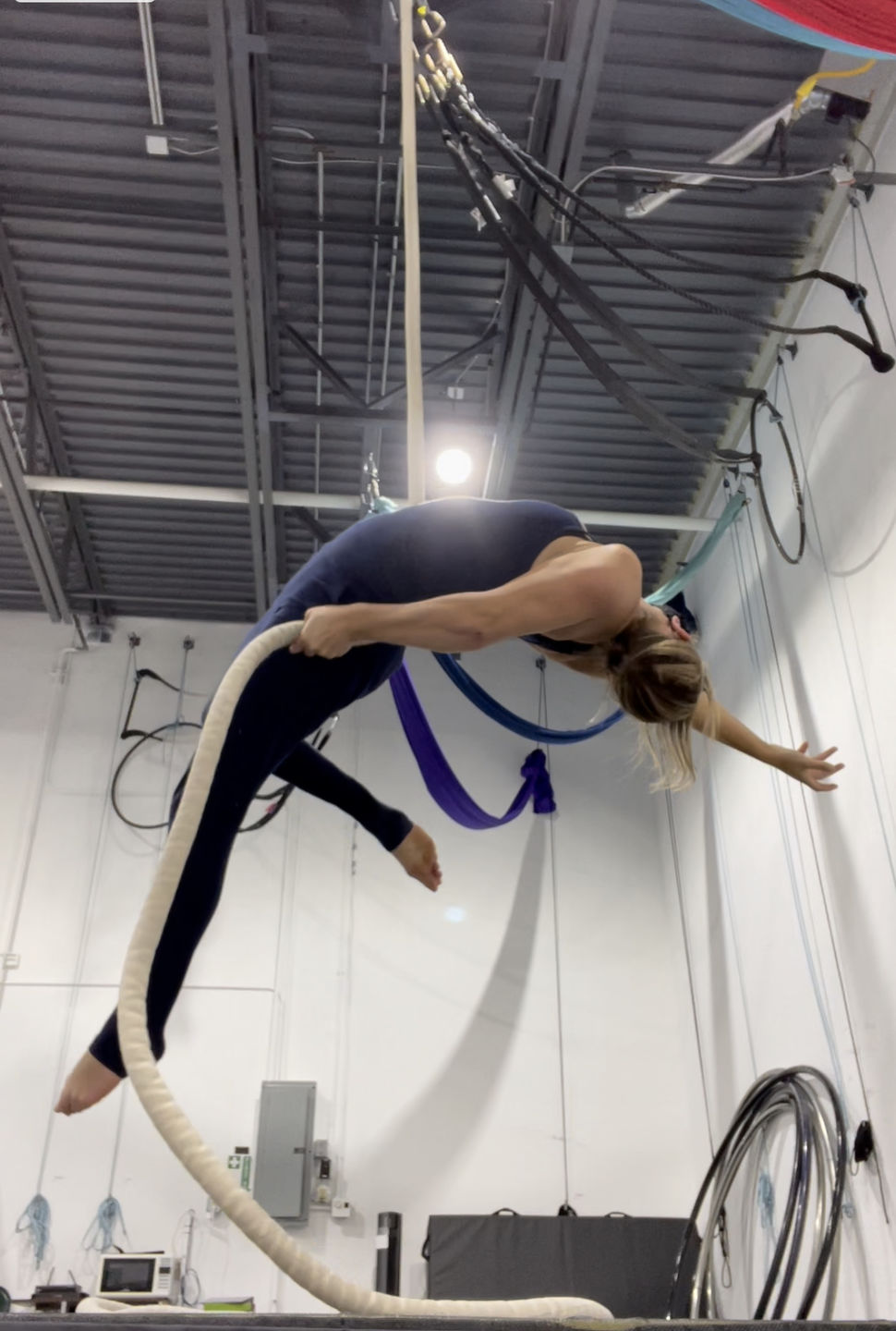Customer photo review of Long Yoga Jumpsuit