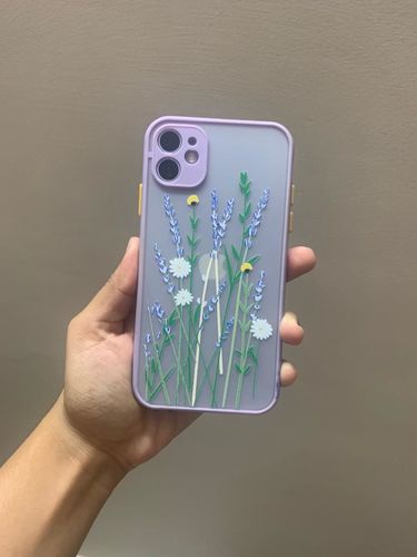 Customer photo review of Flower Pastel iPhone Cases