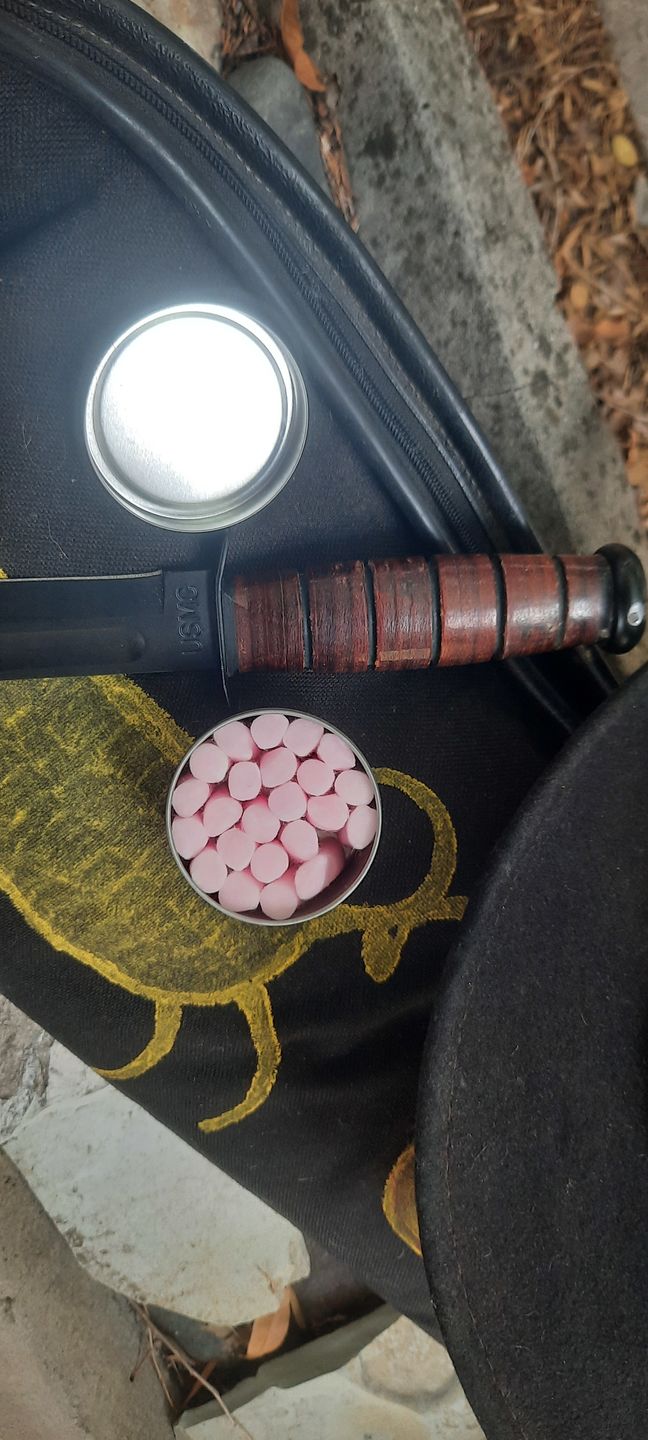 Customer photo review of Compact Travel Tin