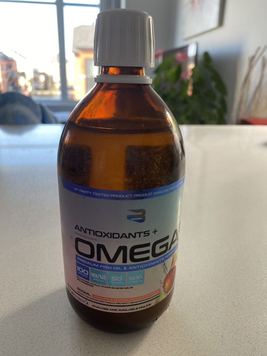 Customer photo review of Believe - Antioxydants + Omega 3 500ml