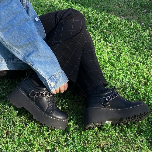 Customer photo review of ZAPATO NEGRO 15184