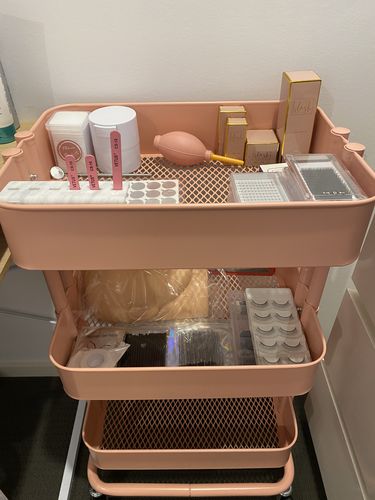 Customer photo review of Online Lash Course Incl. RINGLIGHT AND BEAUTY BED - AUS RESIDENTS ONLY