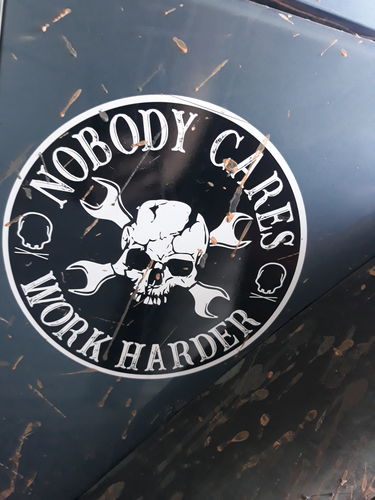 Customer photo review of 303 - Nobody Decal