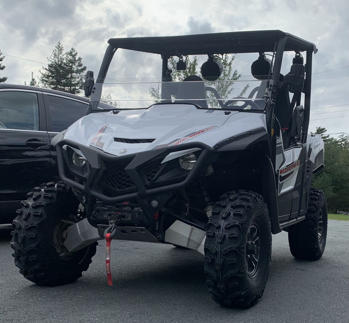 Customer photo review of Yamaha Wheel Spacers - Wolverine 850/1000