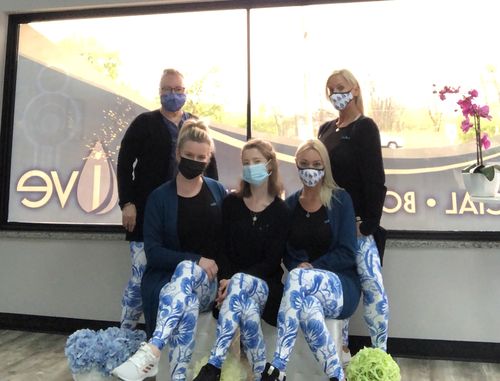 Customer photo review of Flowery Full Leggings