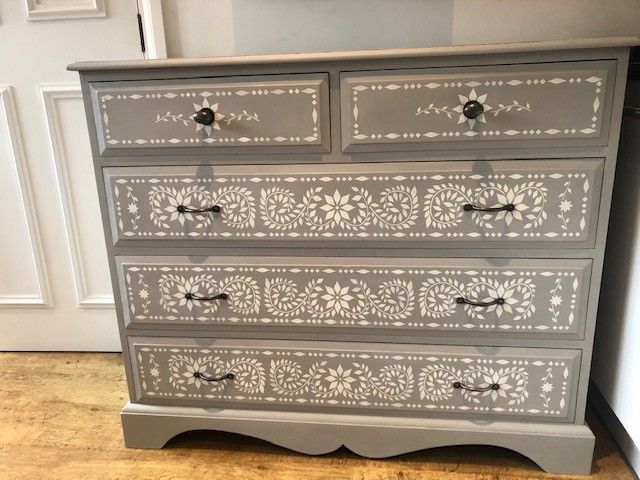 Customer photo review of JAIPUR Indian Inlay Stencil