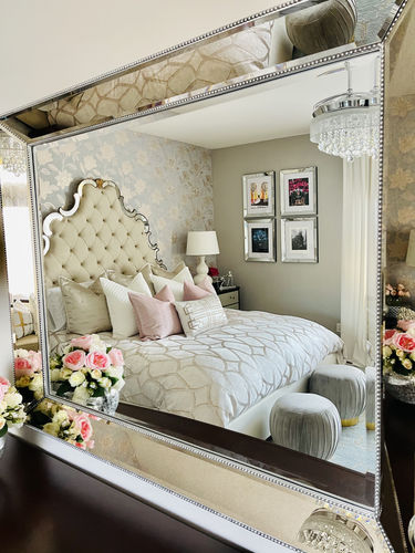 Customer photo review of Blush Pink Velvet