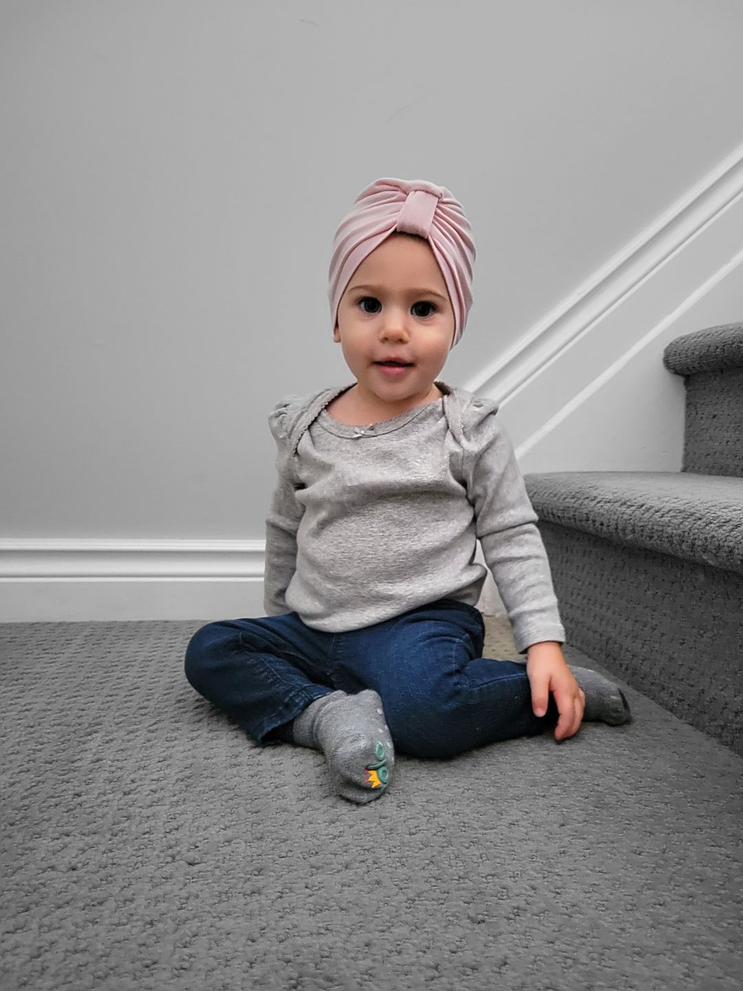 Customer photo review of Light Grey Socks