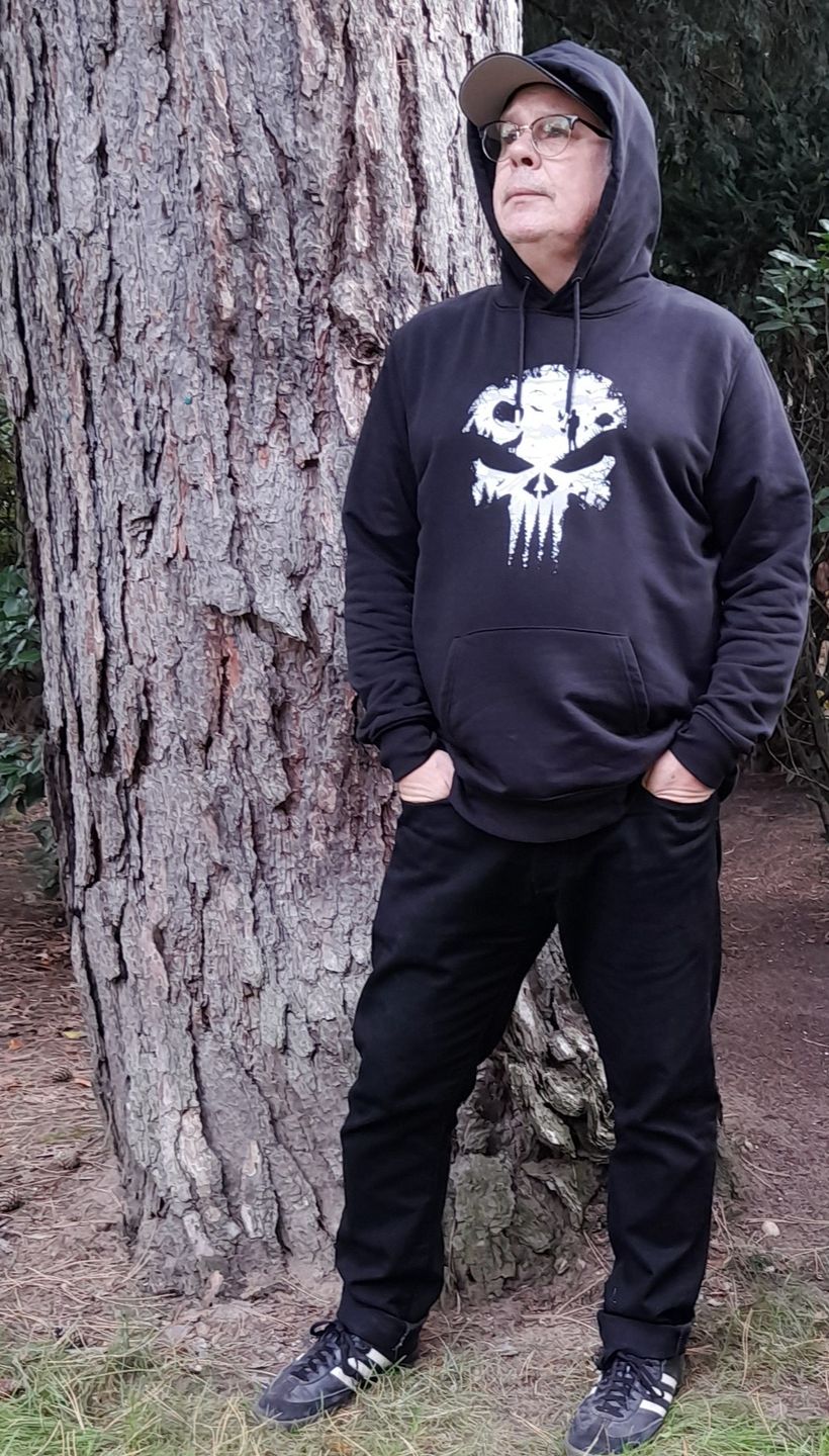 Customer photo review of Nature Skull  - Bio Unisex Hoodie (PREMIUM)