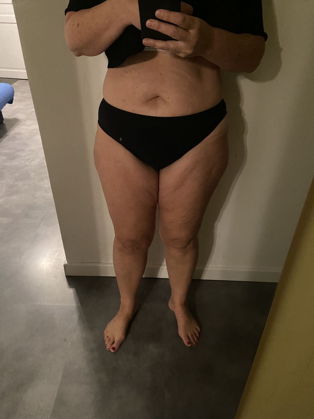 Customer photo review of Culotte Menstruelle Nina sans coutures (taille haute)
